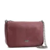 Bolsa De Ombro Correntes Pequena Alt Lezard Vinho Correntes - imagem 2