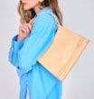 Bolsa De Ombro Couro Amarelo - imagem 2