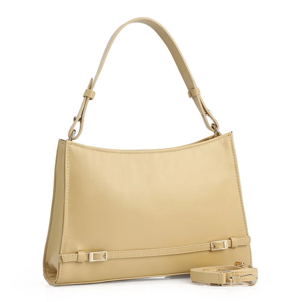 Bolsa De Ombro Couro Amarelo - imagem 3