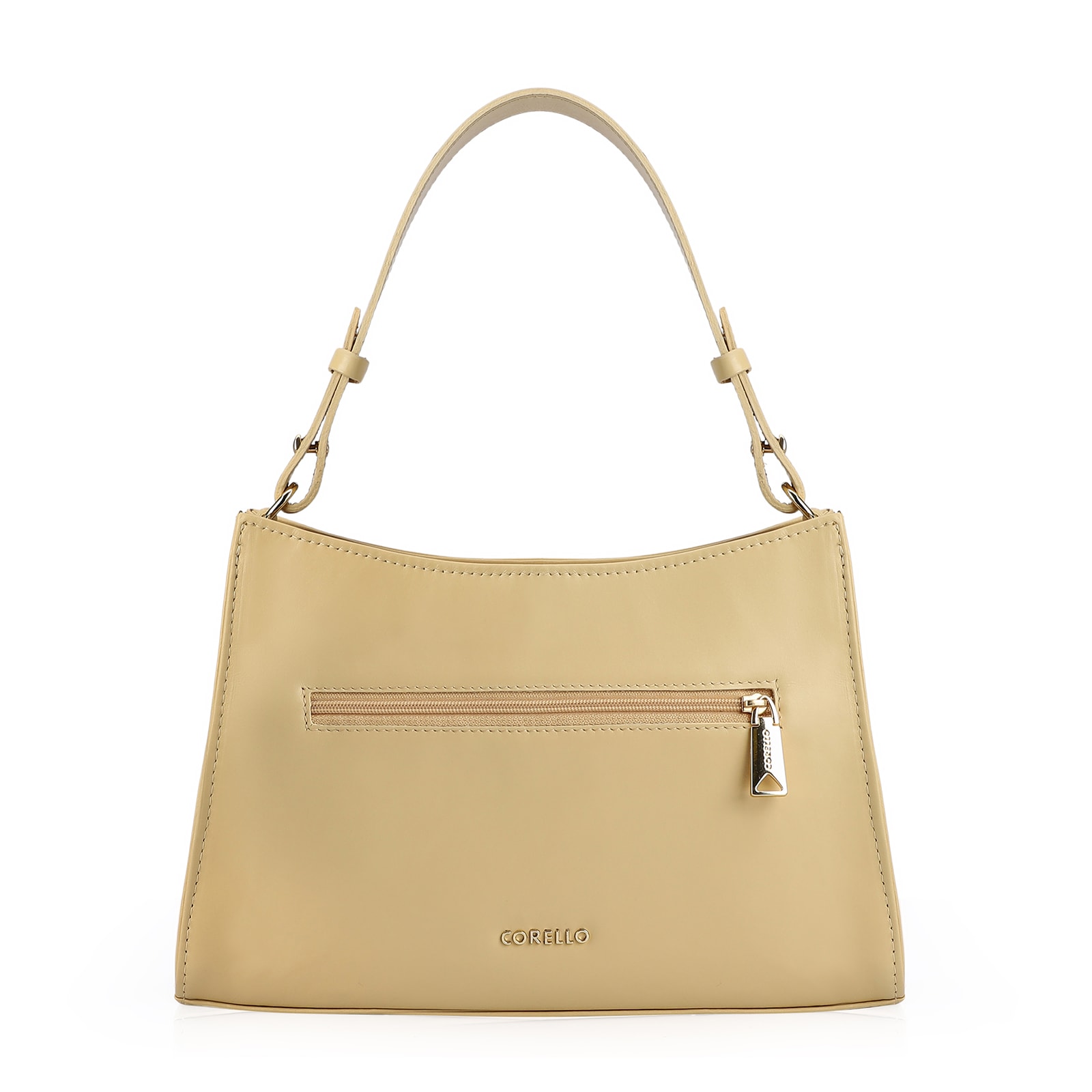 Bolsa De Ombro Couro Amarelo
