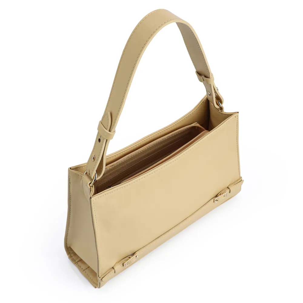 Bolsa De Ombro Couro Amarelo - imagem 5