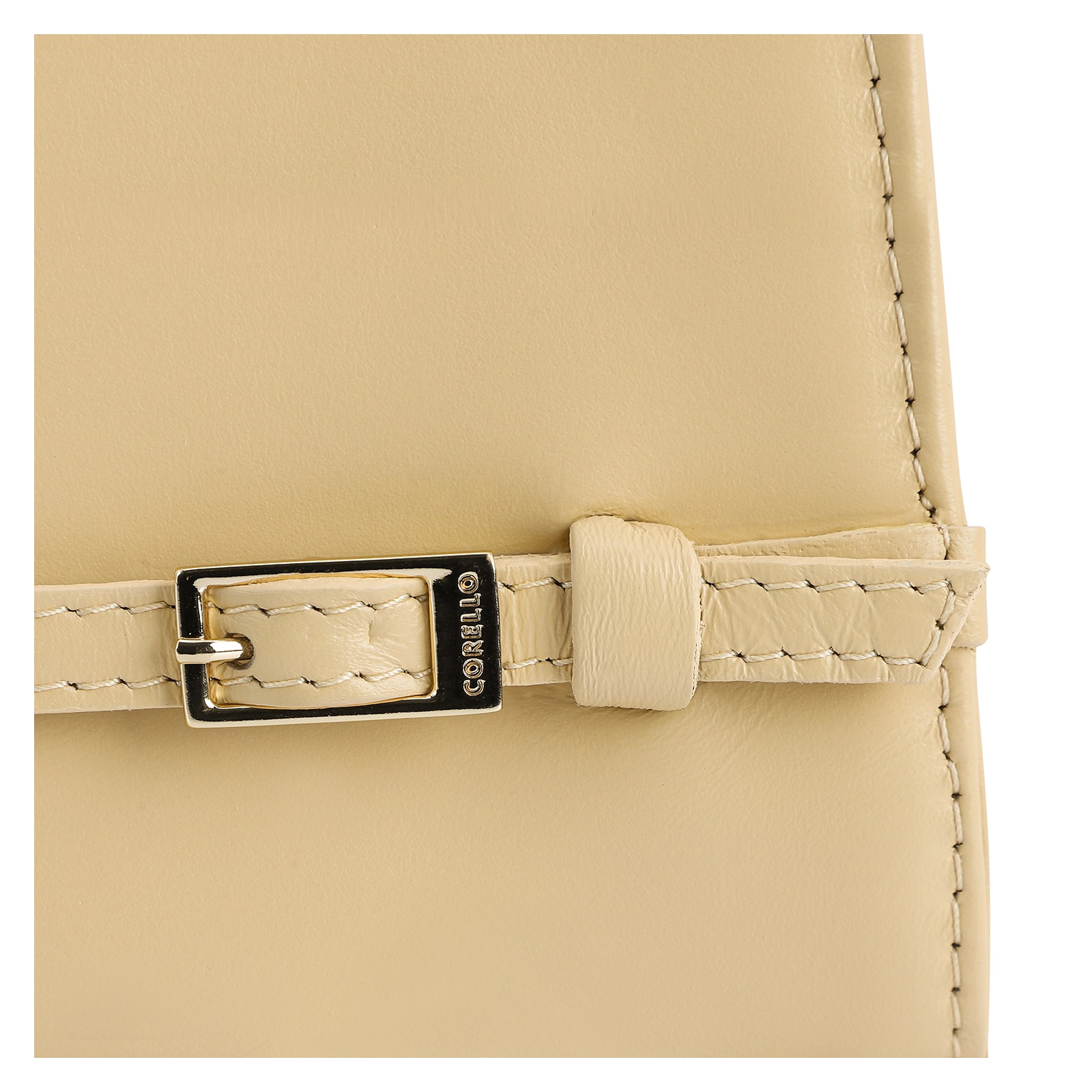 Bolsa De Ombro Couro Amarelo