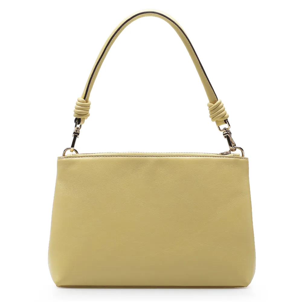 Bolsa De Ombro Couro Amarelo - imagem 3