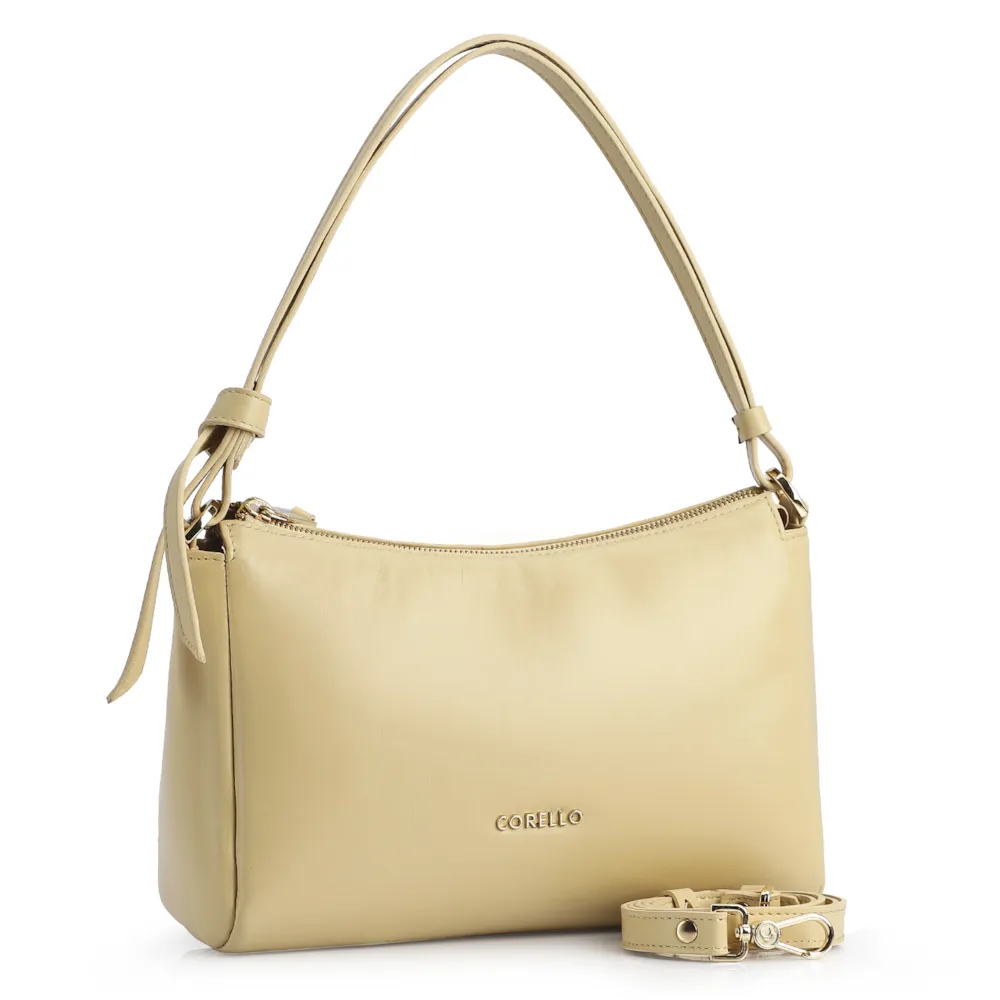 Bolsa De Ombro Couro Amarelo - imagem 3