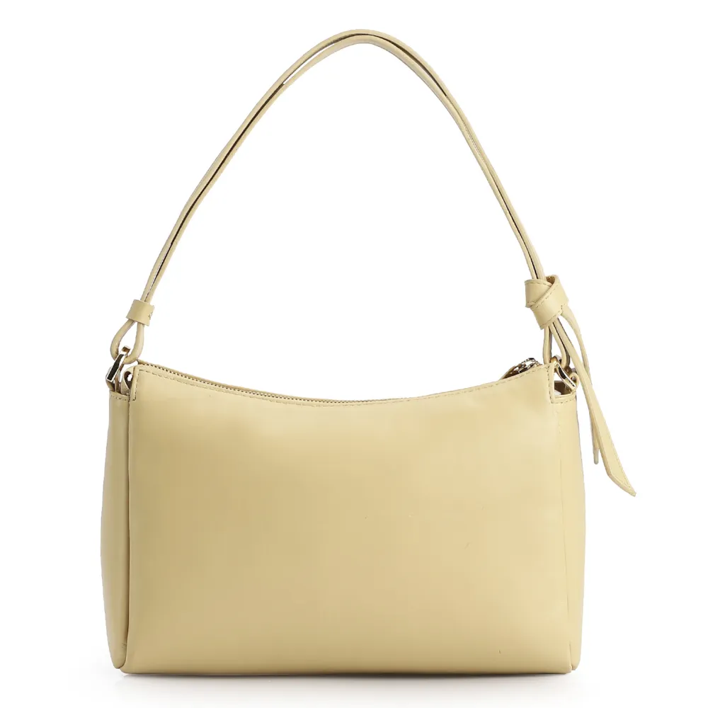 Bolsa De Ombro Couro Amarelo - imagem 4