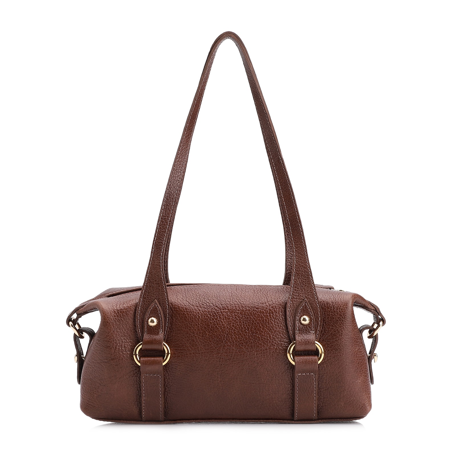 Bolsa De Ombro Couro Antique Marrom