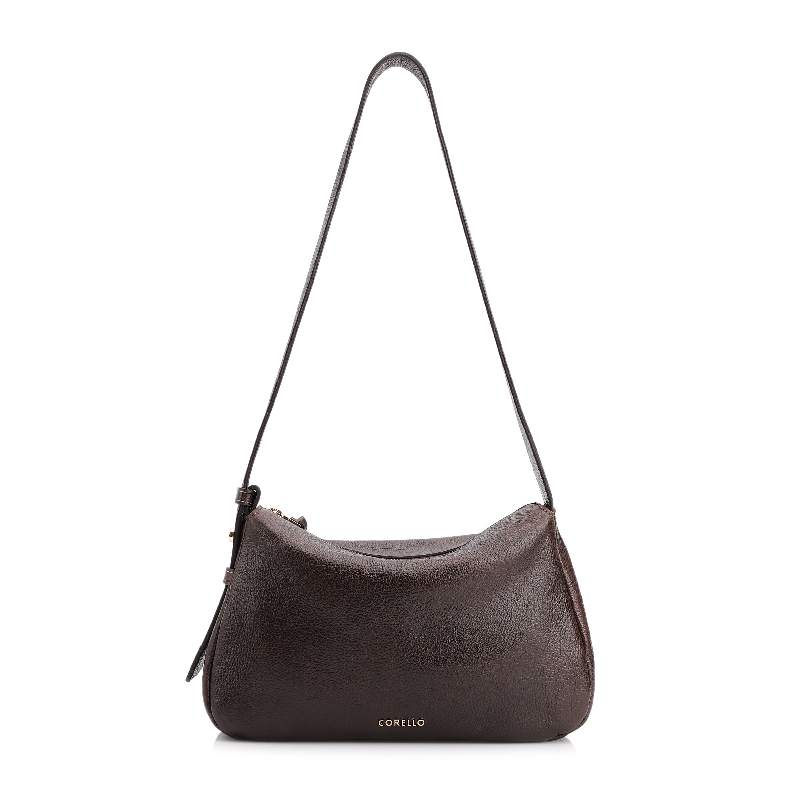 Bolsa De Ombro Couro Antique Marrom