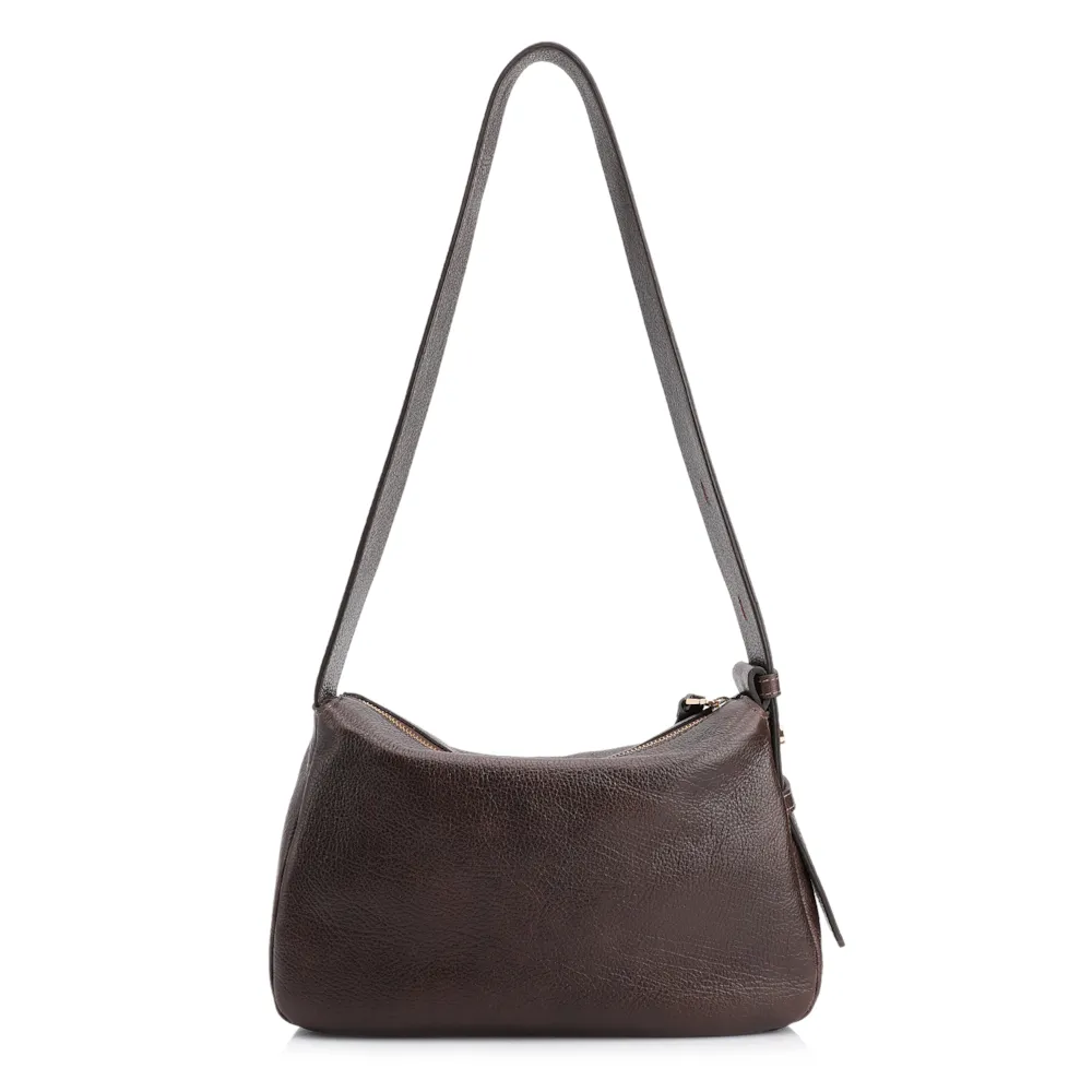 Bolsa De Ombro Couro Antique Marrom - imagem 4