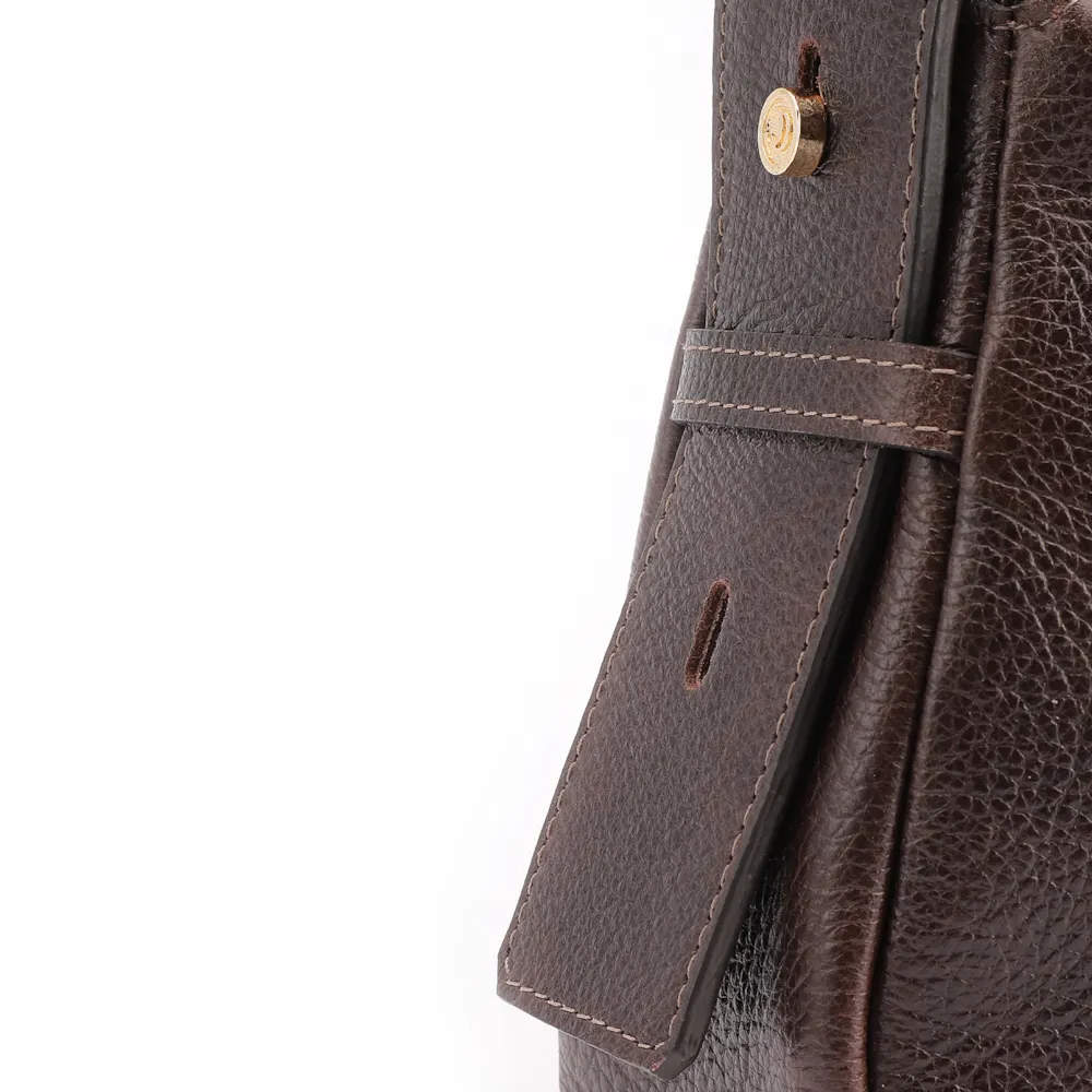 Bolsa De Ombro Couro Antique Marrom - imagem 8
