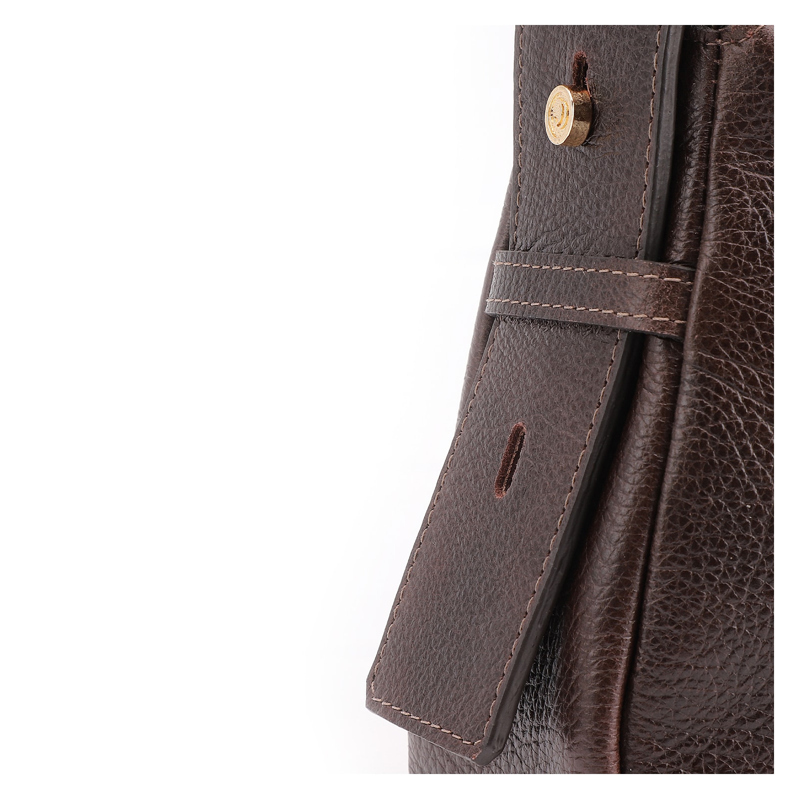 Bolsa De Ombro Couro Antique Marrom