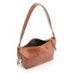 Bolsa De Ombro Couro Antique  Marrom Claro - imagem 4