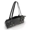 Bolsa De Ombro Couro Antique Preto - imagem 4
