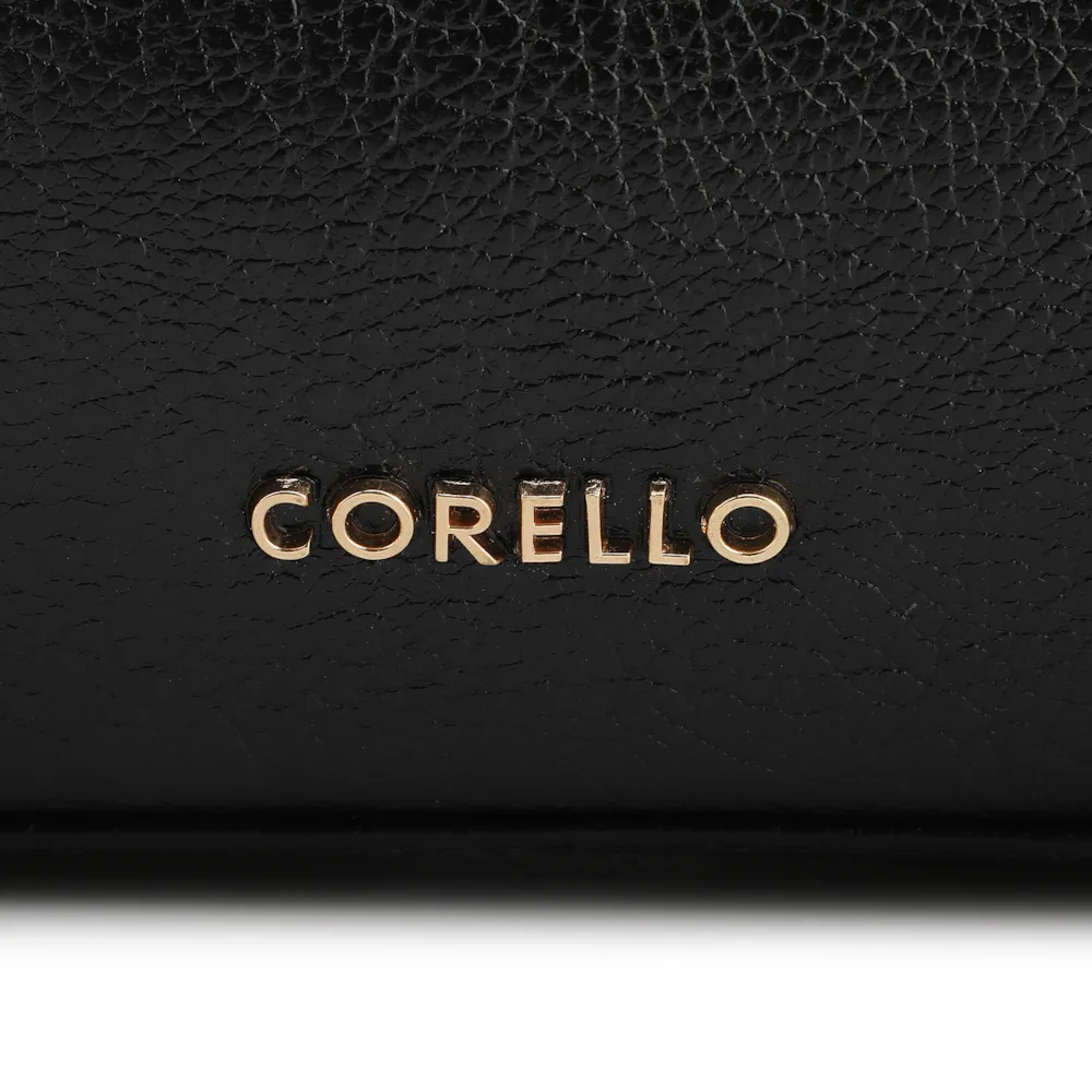 Bolsa De Ombro Couro Antique Preto - imagem 6