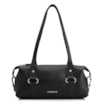 Bolsa De Ombro Couro Antique Preto - imagem 1