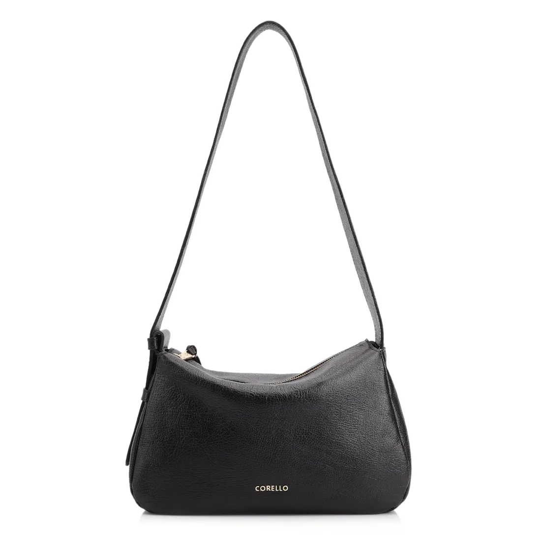 Bolsa De Ombro Couro Antique Preto