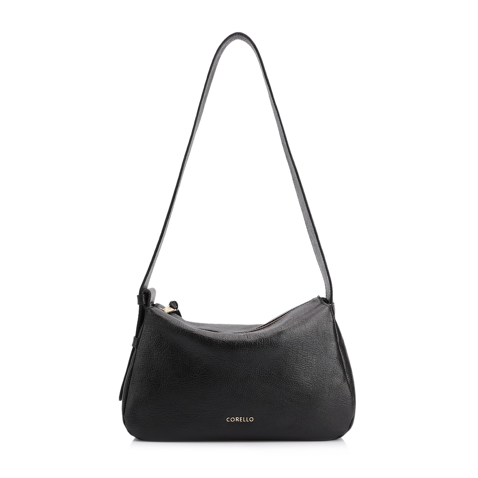 Bolsa De Ombro Couro Antique Preto