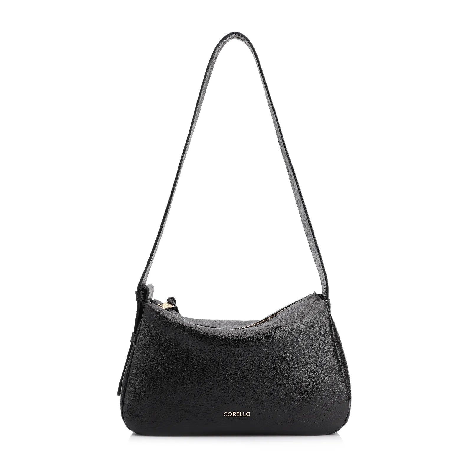 Bolsa De Ombro Couro Antique Preto