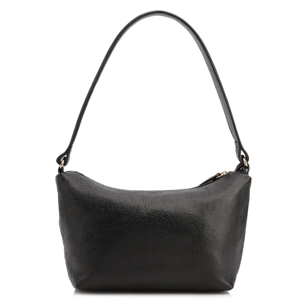 Bolsa De Ombro Couro Antique Preto - imagem 4