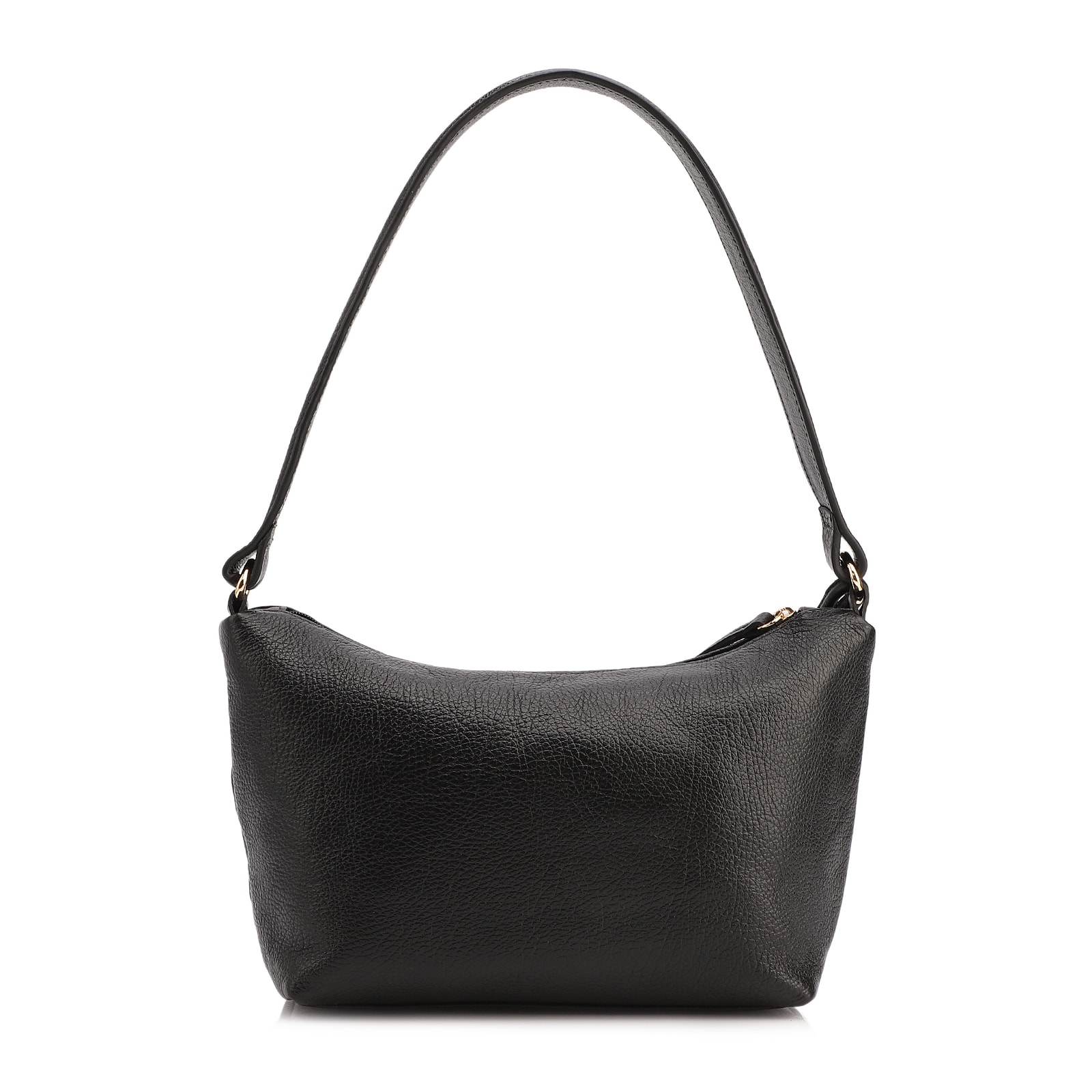 Bolsa De Ombro Couro Antique Preto