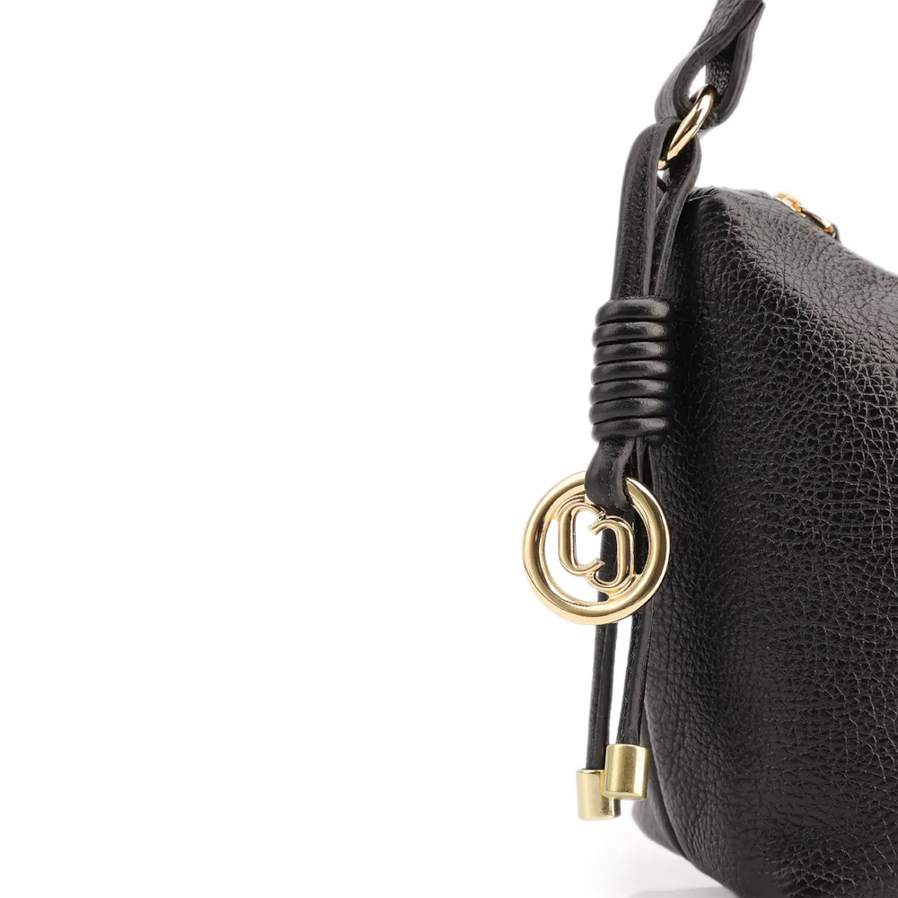 Bolsa De Ombro Couro Antique Preto - imagem 6