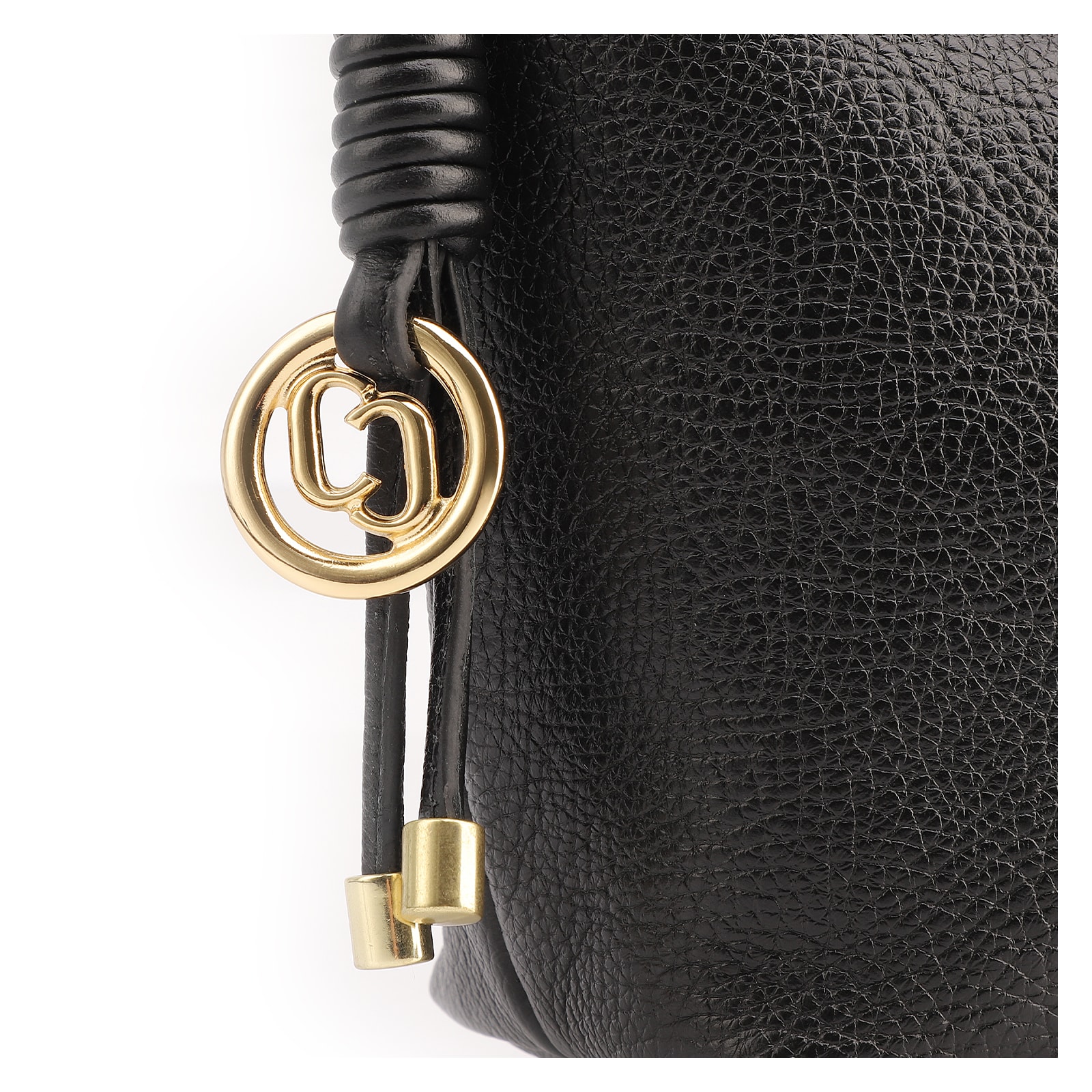 Bolsa De Ombro Couro Antique Preto