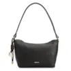Bolsa De Ombro Couro Antique Preto - imagem 1