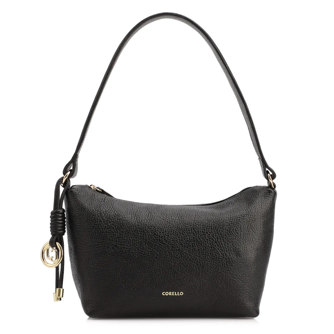 Bolsa De Ombro Couro Antique Preto