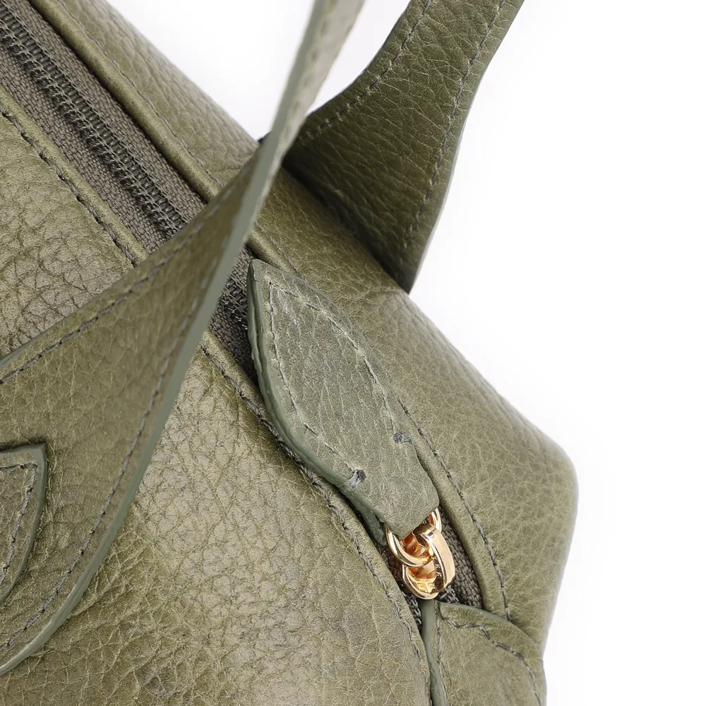 Bolsa De Ombro Couro Antique Verde - imagem 5