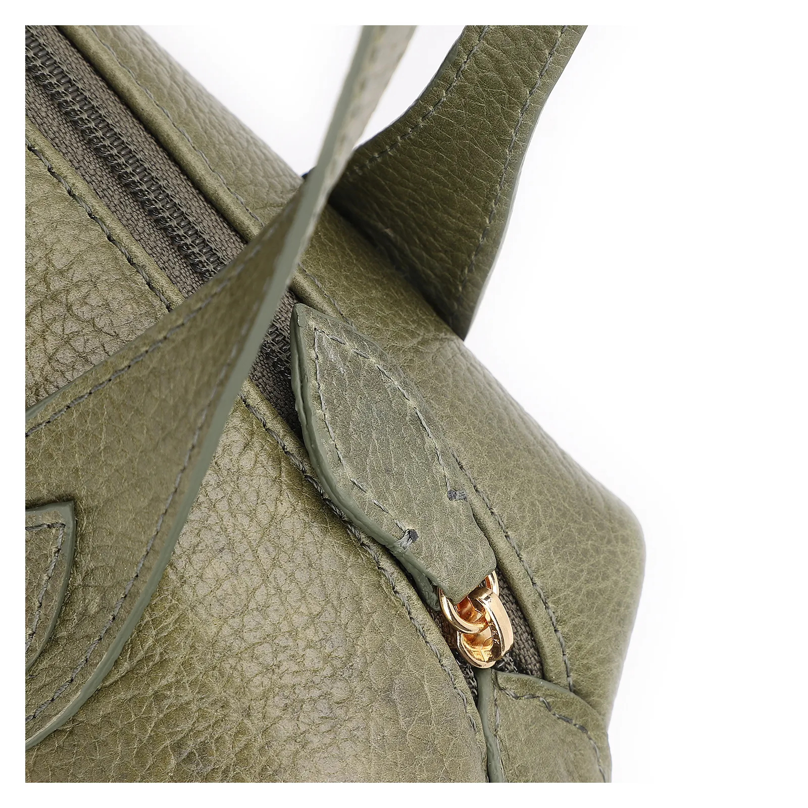 Bolsa De Ombro Couro Antique Verde