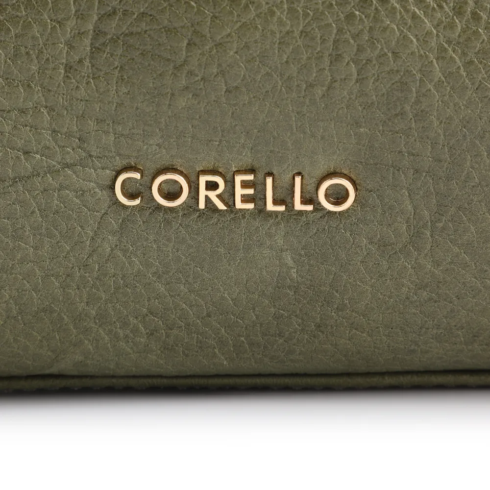 Bolsa De Ombro Couro Antique Verde - imagem 6