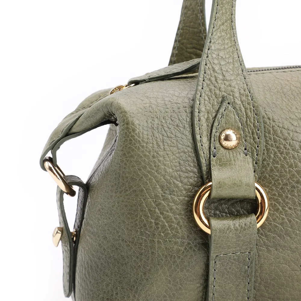 Bolsa De Ombro Couro Antique Verde - imagem 7