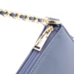 Bolsa De Ombro Couro Azul - imagem 5