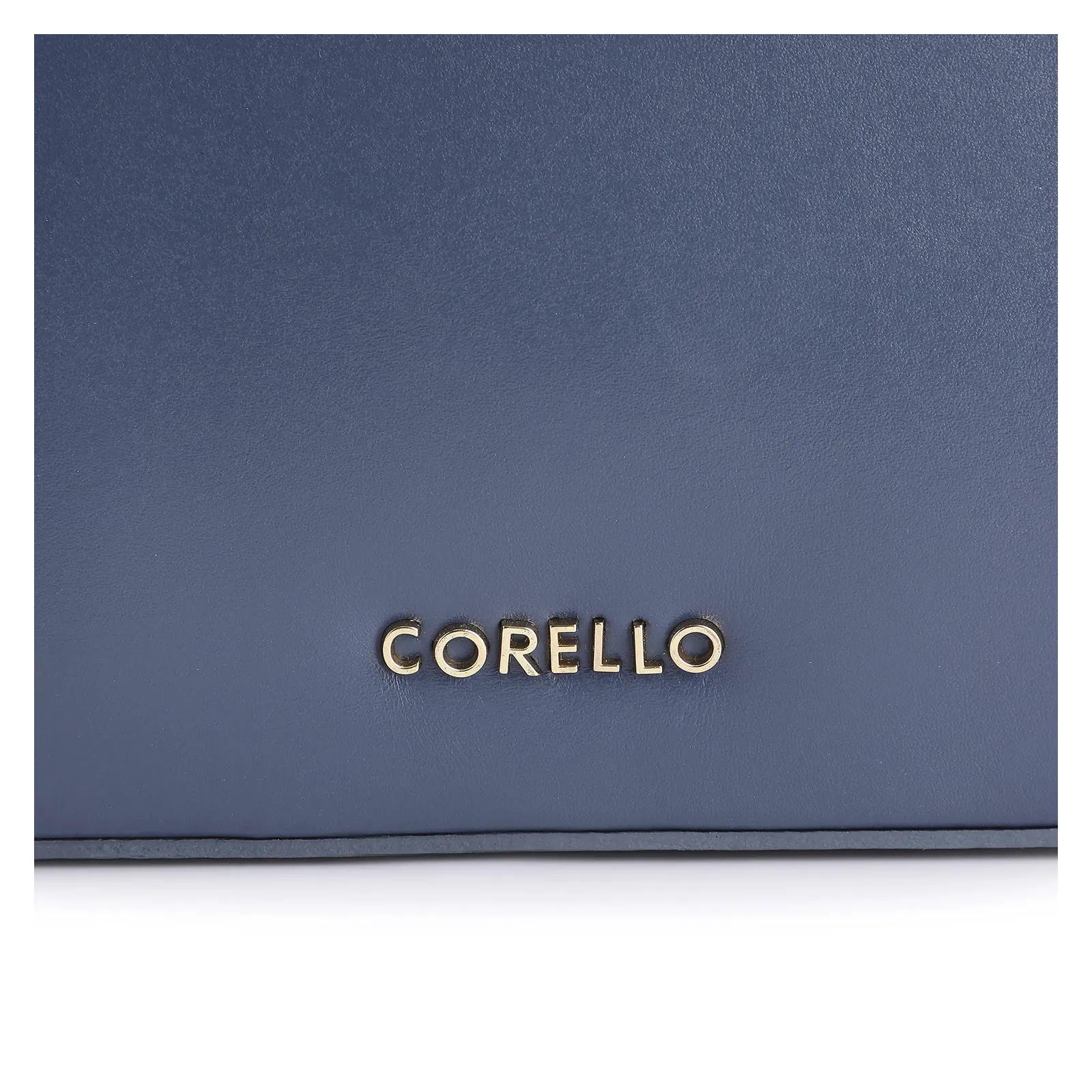 Bolsa De Ombro Couro Azul
