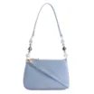 Bolsa De Ombro Couro Azul - imagem 1
