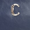 Bolsa De Ombro Couro Azul - imagem 5