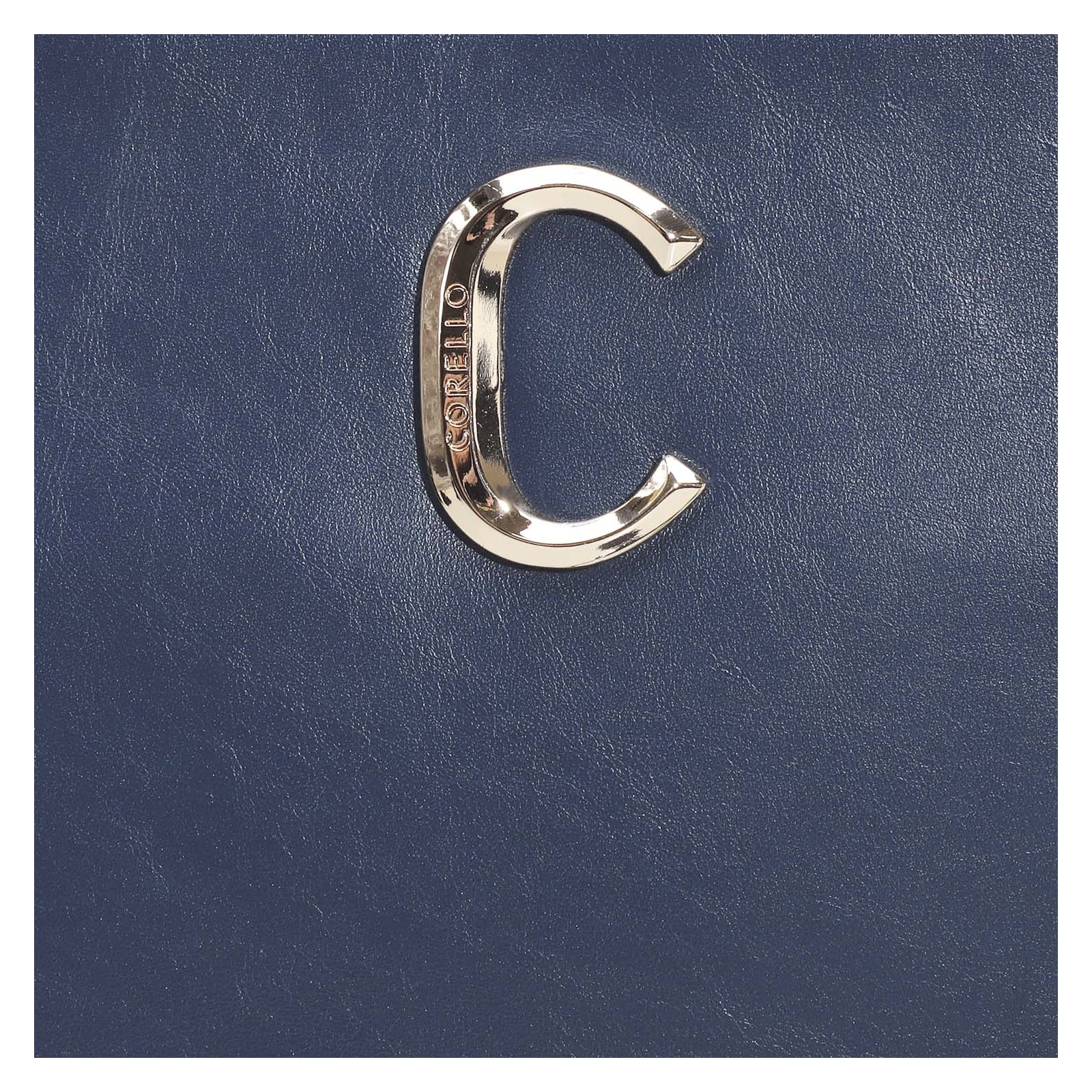 Bolsa De Ombro Couro Azul