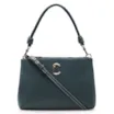 Bolsa De Ombro Couro Azul - imagem 1