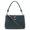 Bolsa De Ombro Couro Azul - imagem 1