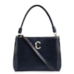 Bolsa De Ombro Couro Azul - imagem 1