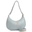 Bolsa De Ombro Couro Azul - imagem 2