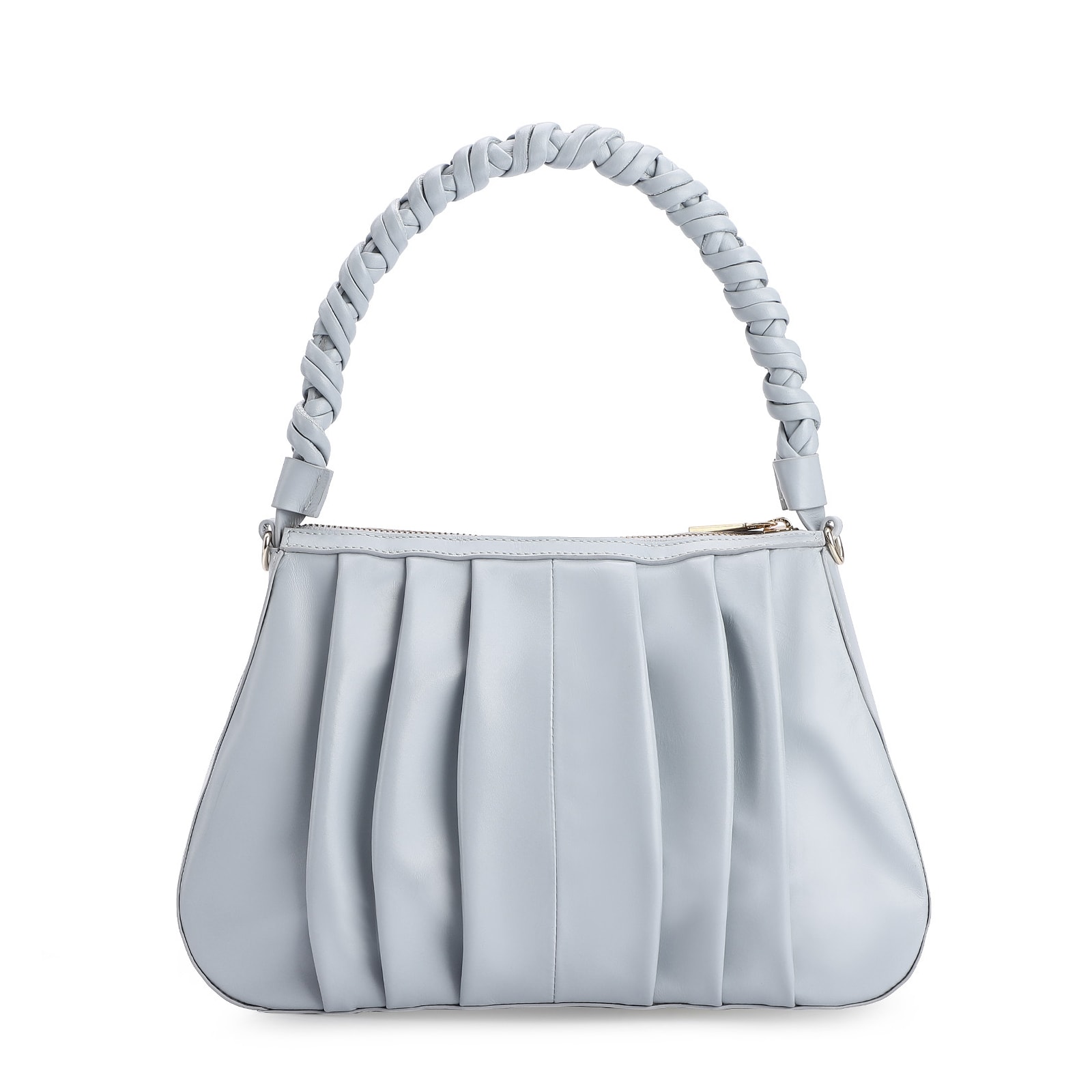 Bolsa De Ombro Couro Azul