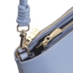 Bolsa De Ombro Couro Azul - imagem 5