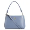 Bolsa De Ombro Couro Azul - imagem 1