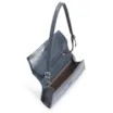 Bolsa De Ombro Couro Azul - imagem 4