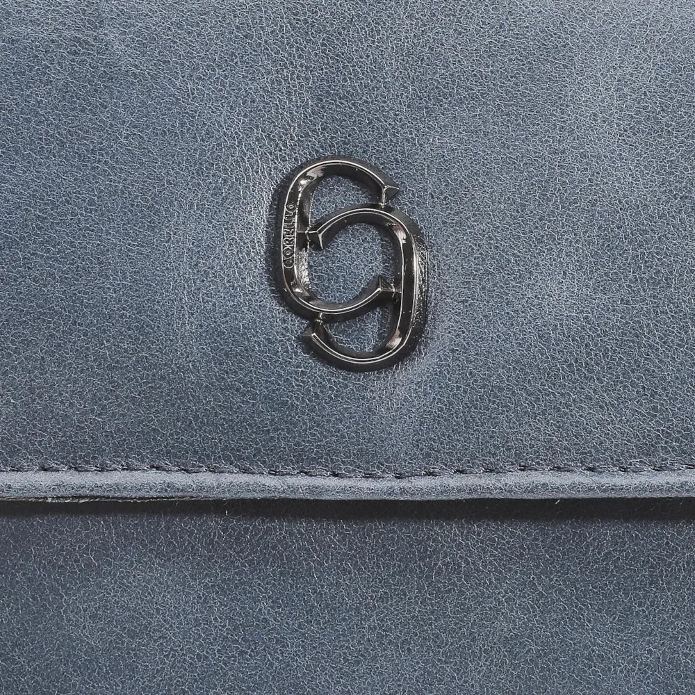 Bolsa De Ombro Couro Azul - imagem 6