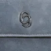 Bolsa De Ombro Couro Azul - imagem 6