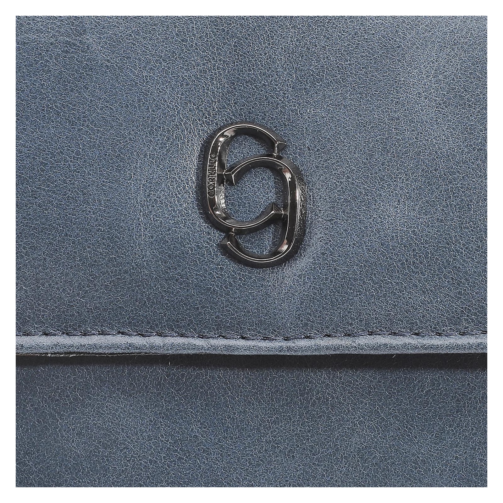Bolsa De Ombro Couro Azul