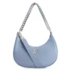 Bolsa De Ombro Couro Azul - imagem 1