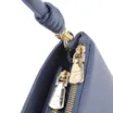 Bolsa De Ombro Couro Azul - imagem 5