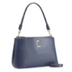 Bolsa De Ombro Couro Azul - imagem 2